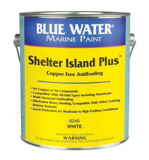 Blue Water Marine Shelter Island Plus Copper Free Ablative